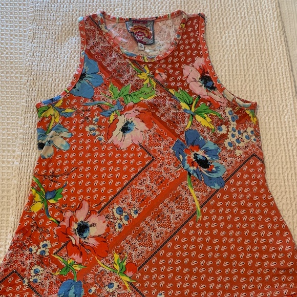 Johnny Was Martha Swing Tunic Tank Top - Picture 5 of 5
